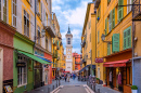Place Rossett in Nizza, französische Riviera, Frankreich