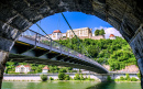 Prinzregent-Luitpoldbrücke in Passau, Deutschland