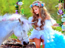Kleine Prinzessin und ihr Einhorn