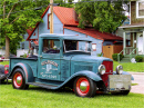 Modell eines Ford Pickups in Wyoming, OH, USA