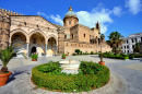 Berühmte Kathedrale in Palermo, Sizilien, Italien