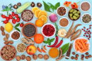 Gemüse, Obst, Heilkräuter und Gewürze