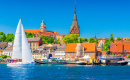 Stadtbild von Flensburg, Deutschland