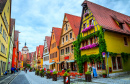 Rothenburg ob der Tauber, Bayern, Deutschland