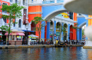 Morgen bei Grand World Phu Quoc, Vietnam