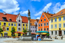 Altstadt von Mindelheim, Deutschland