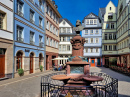 Hühnermarkt in Frankfurt am Main, Deutschland