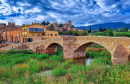 Pont-Vell im mittelalterlichen Montblanc, Katalonien, Spanien