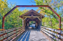 Harrisburg Überdachte Brücke, Tennessee, USA