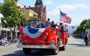 4. Juli-Parade, Alameda, CA, USA