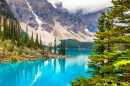 Moränensee, Banff-Nationalpark, Alberta, Kanada