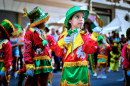 Kinder bei der Karnevalsparade in Buenos Aires, Argentinien