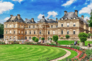 Schloss und Park Luxemburg in Paris, Frankreich