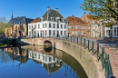 Kanal im Zentrum von Amersfoort, Holland