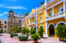 Architektur in der ummauerten Stadt Cartagena