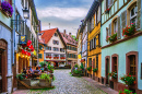Altstadt von Straßburg, Elsass, Frankreich