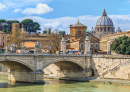 Ponte Vittorio Emanuele II-Brücke, Rom, Italien