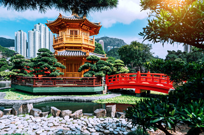 Nan Lian Garten in Diamond Hill, Hongkong