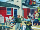 Vintage-Illustration der 1960er Jahre