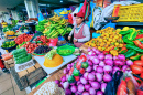 Traditioneller Lebensmittelmarkt in Cuenca, Ecuador