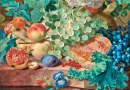 Früchte und Blumen von Jan Van Huysum (1720)