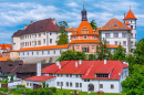 Historische Burg Jindřichův Hradec, Tschechische Republik