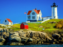 Cape Neddick Leuchtturm, Maine, USA