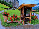 Selbstbedienungskühlschrank im Lauterbrunnental