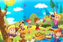 Picknick im Wald
