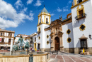 Plaza del Socorro in Ronda, Málaga, Spanien