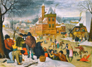 Winterlandschaft mit Schlittschuhen (1633)