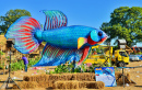 Fischfestival in Thailand