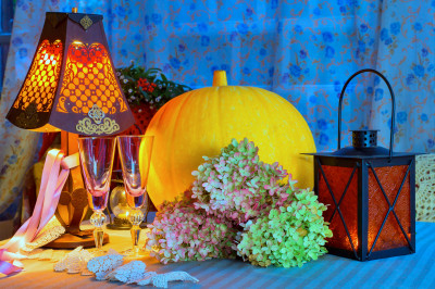 Herbstliches warmes Leuchten