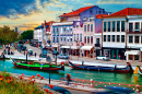 Kanal in Aveiro, Portugal