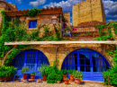 Mittelalterliches Dorf Peratallada in Girona, Spanien