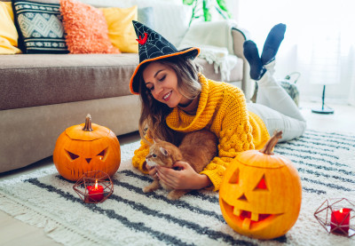Gemütliche Halloween-Momente