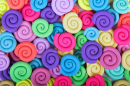 Farbiger Plastilin-Hintergrund