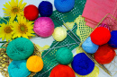 Buntes Stricken