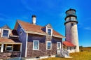 Historischer Cape Cod Light in North Truro, MA, USA