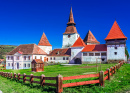 Mittelalterliche befestigte Kirche in Archita, Rumänien
