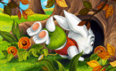 Weißer Hase
