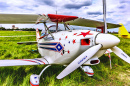 Kunstflug Sporting Doppeldecker Aviat Eagle
