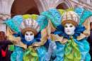 Der venezianische Karneval in Italien