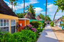 Luxus-Ferienresort auf der tropischen Insel