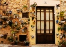 Typische Tür in Mallorca