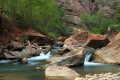 Der Fluss Virgin River, Zion Nationalpark