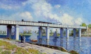 Die Eisenbahnbrücke in Argenteuil
