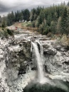Der Wasserfall Snoqualmie Falls