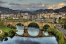 Römische Brücke, Ourense, Spanien