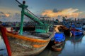 Fischerboot in Phan Thiet